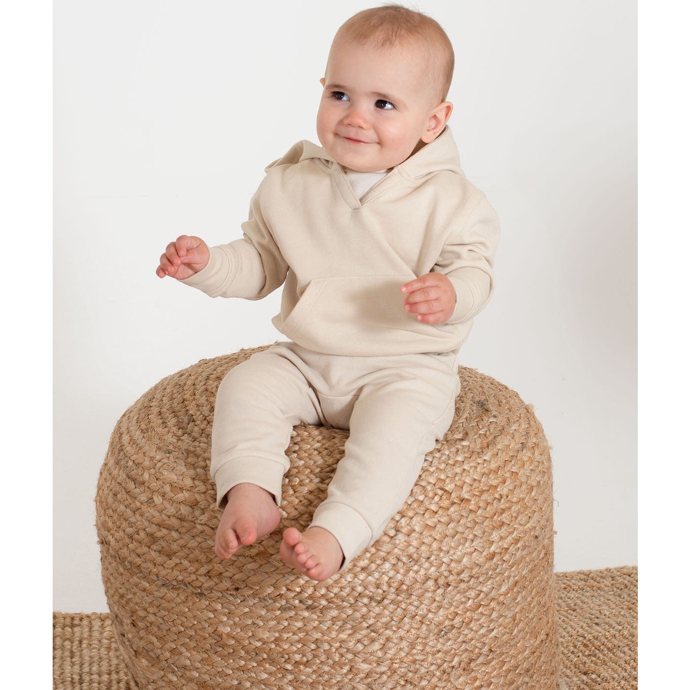 Larkwood Kids Sustainable Hoodie Soft Fleece Eco-Friendly Playground Wear