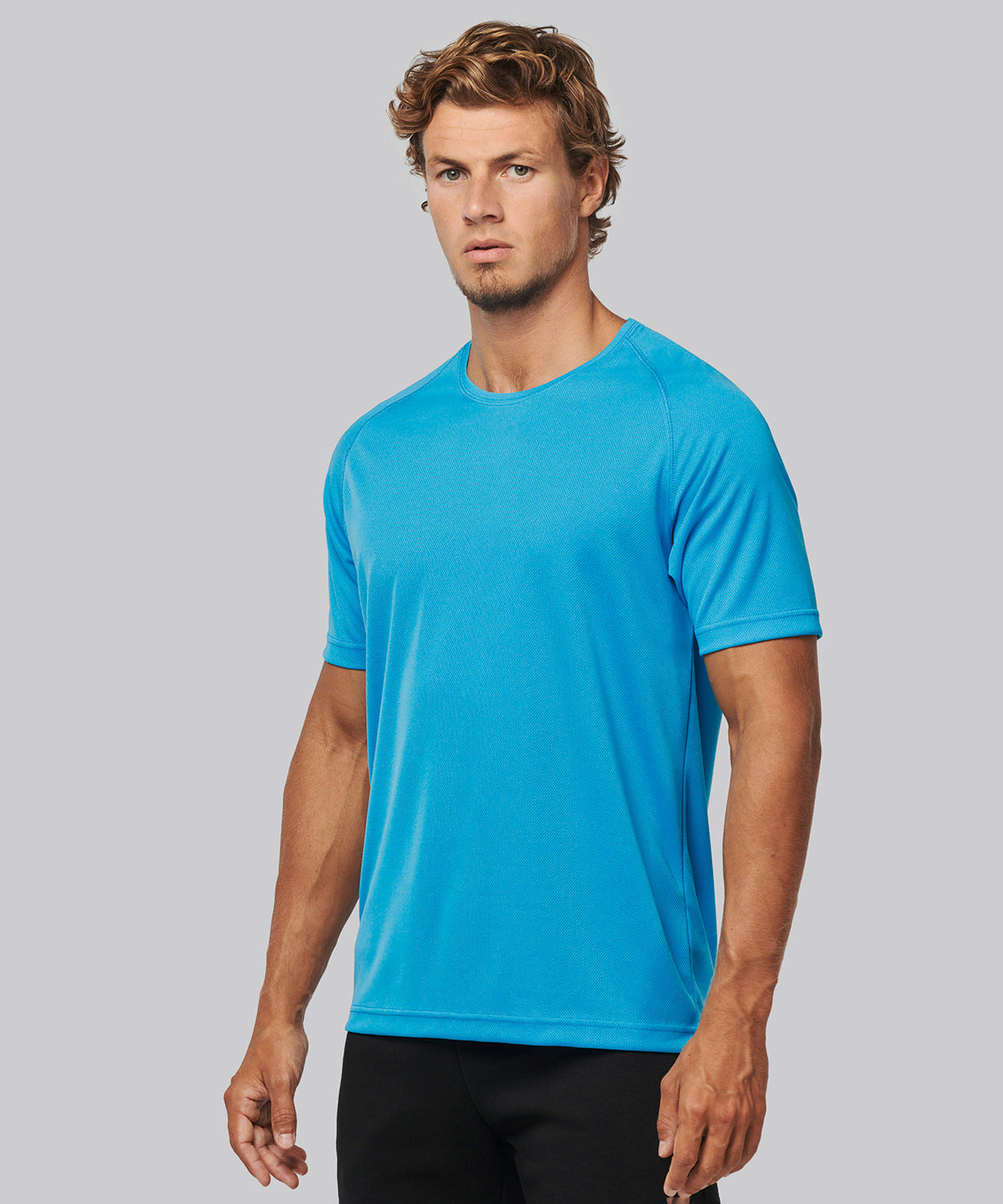 Kariban Proact Men's Quick-Drying Short-Sleeved Sports T-Shirt Polyester