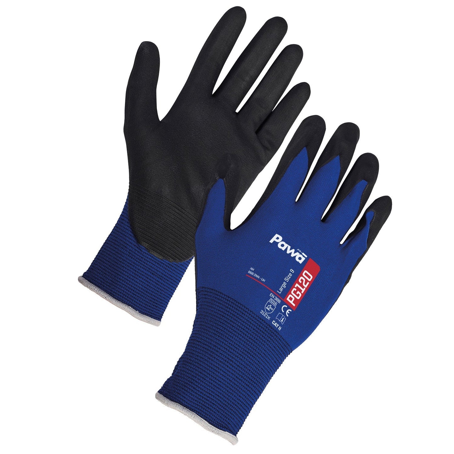 Pawa PG120 Ultra Dexterous Gloves Nitrile Micro Foam Breathable Comfort