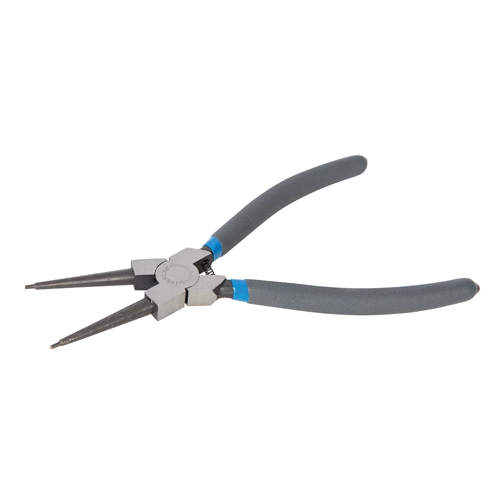 Silverline Circlip Pliers Chrome Vanadium Steel Double-Dipped PVC Handles
