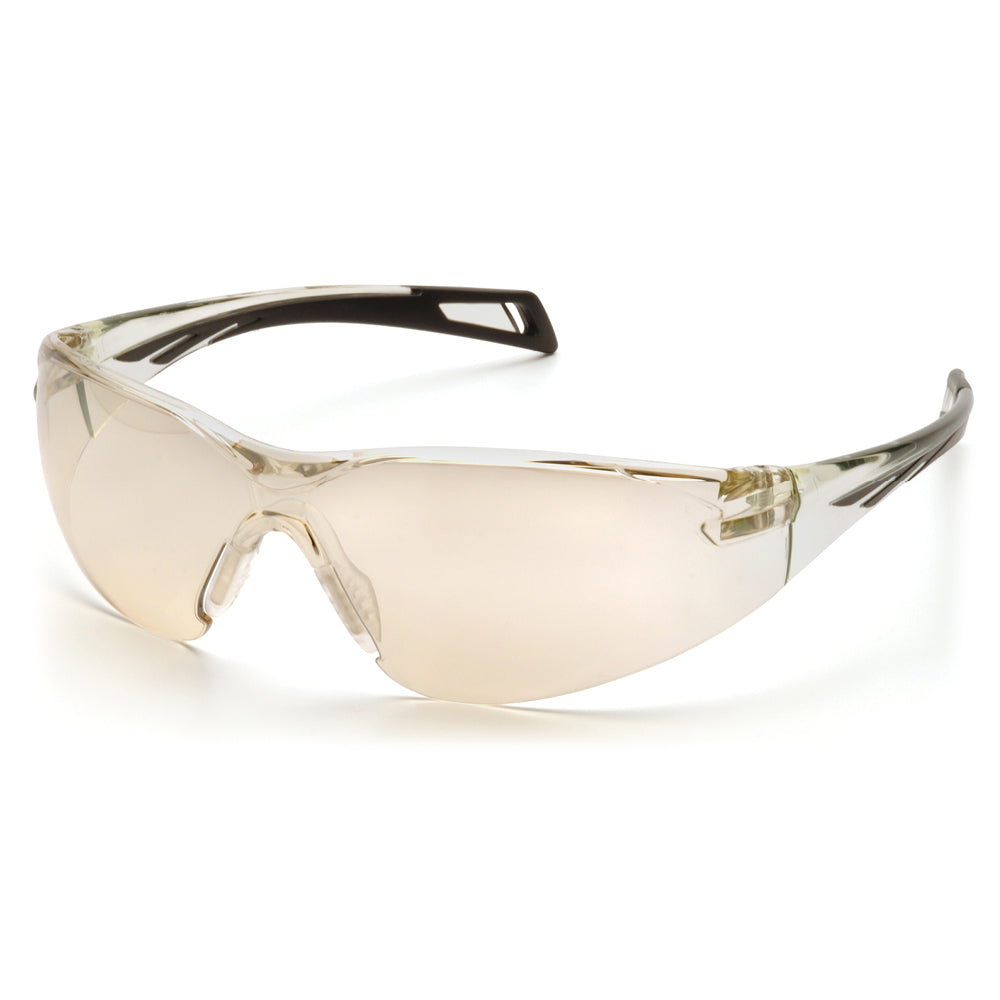 Pyramex PMXSLIM Slim Fit Safety Glasses Anti-Fog Indoor/Outdoor Mirror Lens