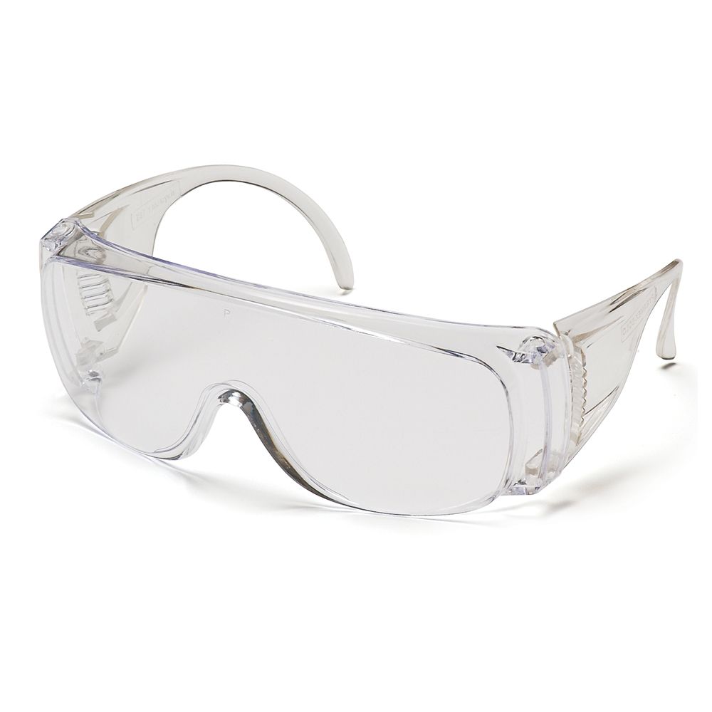 Pyramex Solo Safety Glasses Lightweight UV Protection Vented Temples 12 Pack