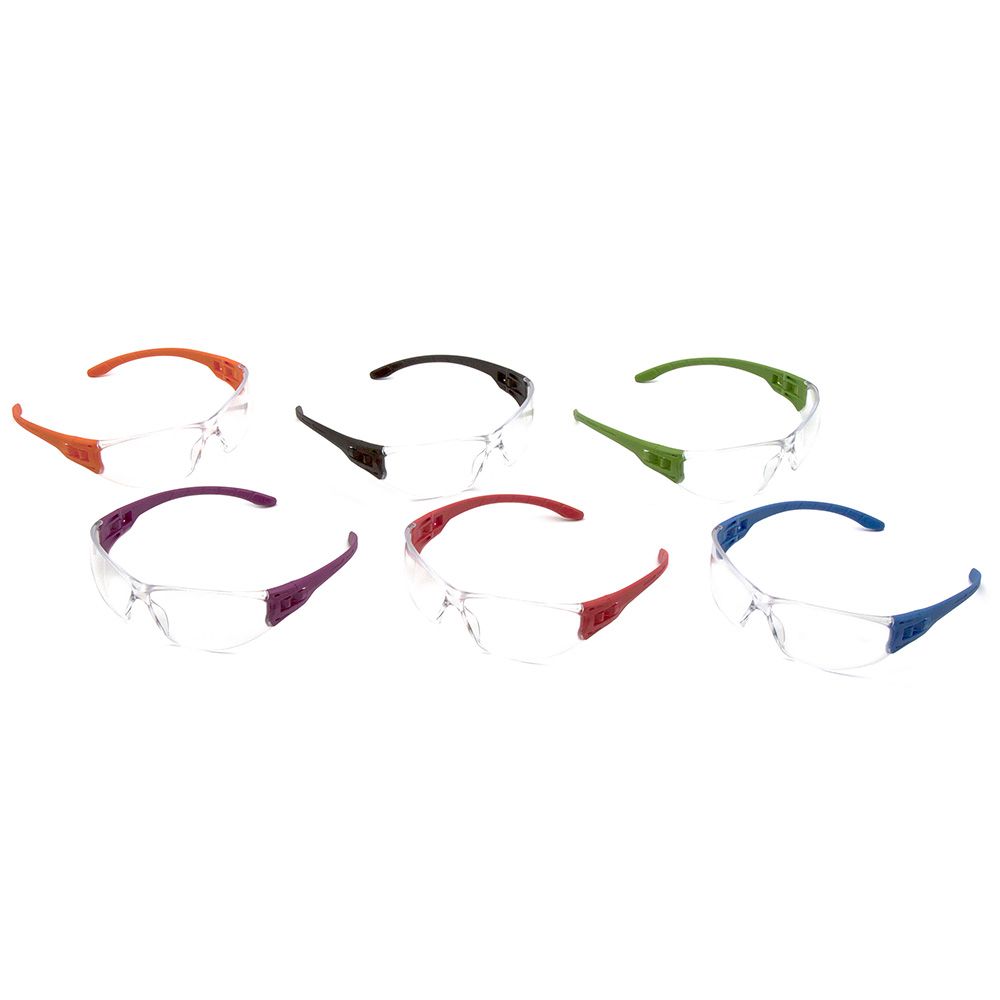 Pyramex Trulock Safety Glasses X12 Pack Lightweight Anti-Fog Scratch-Resistant