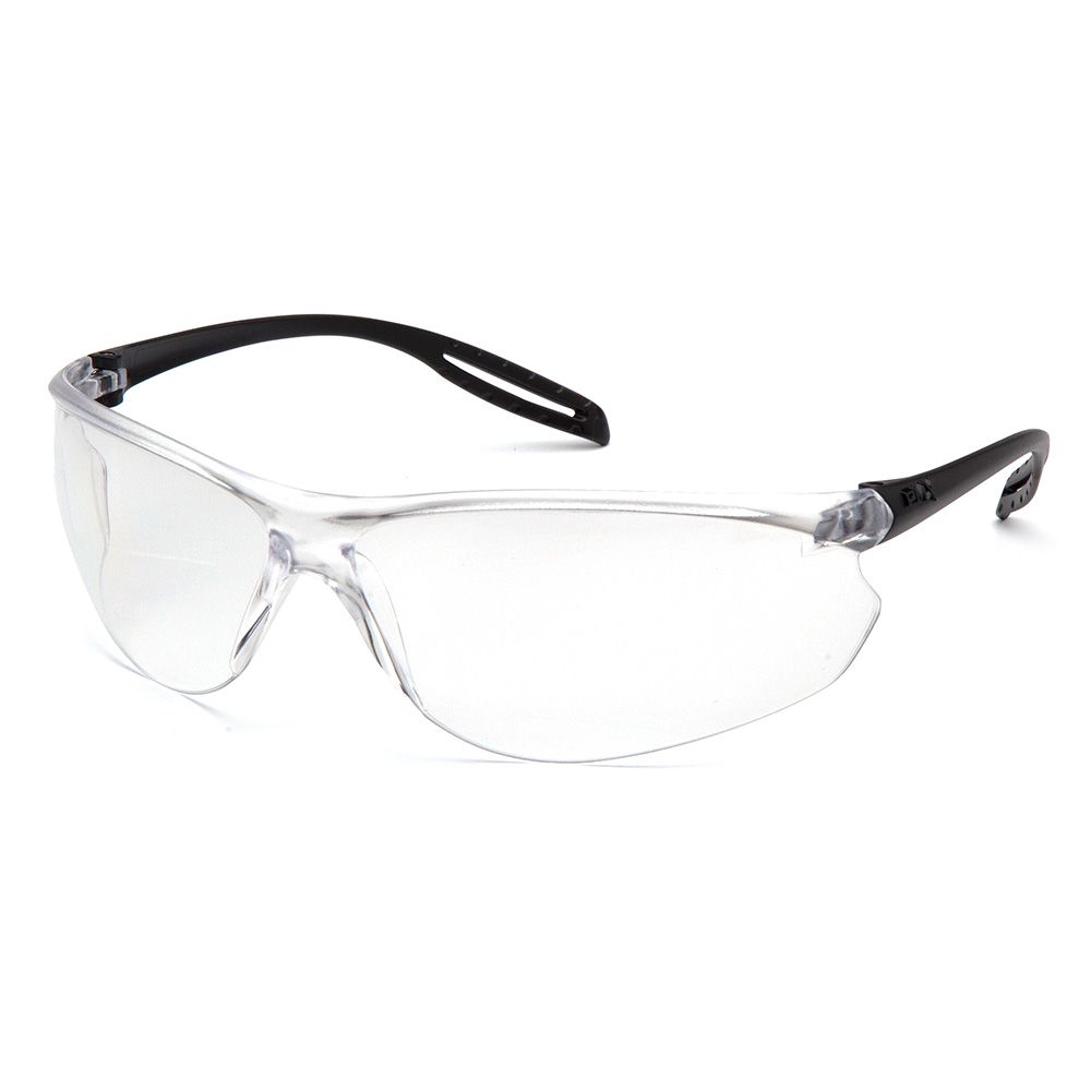 Pyramex Neshoba Lightweight Safety Glasses Frameless Design 16g H2X AF