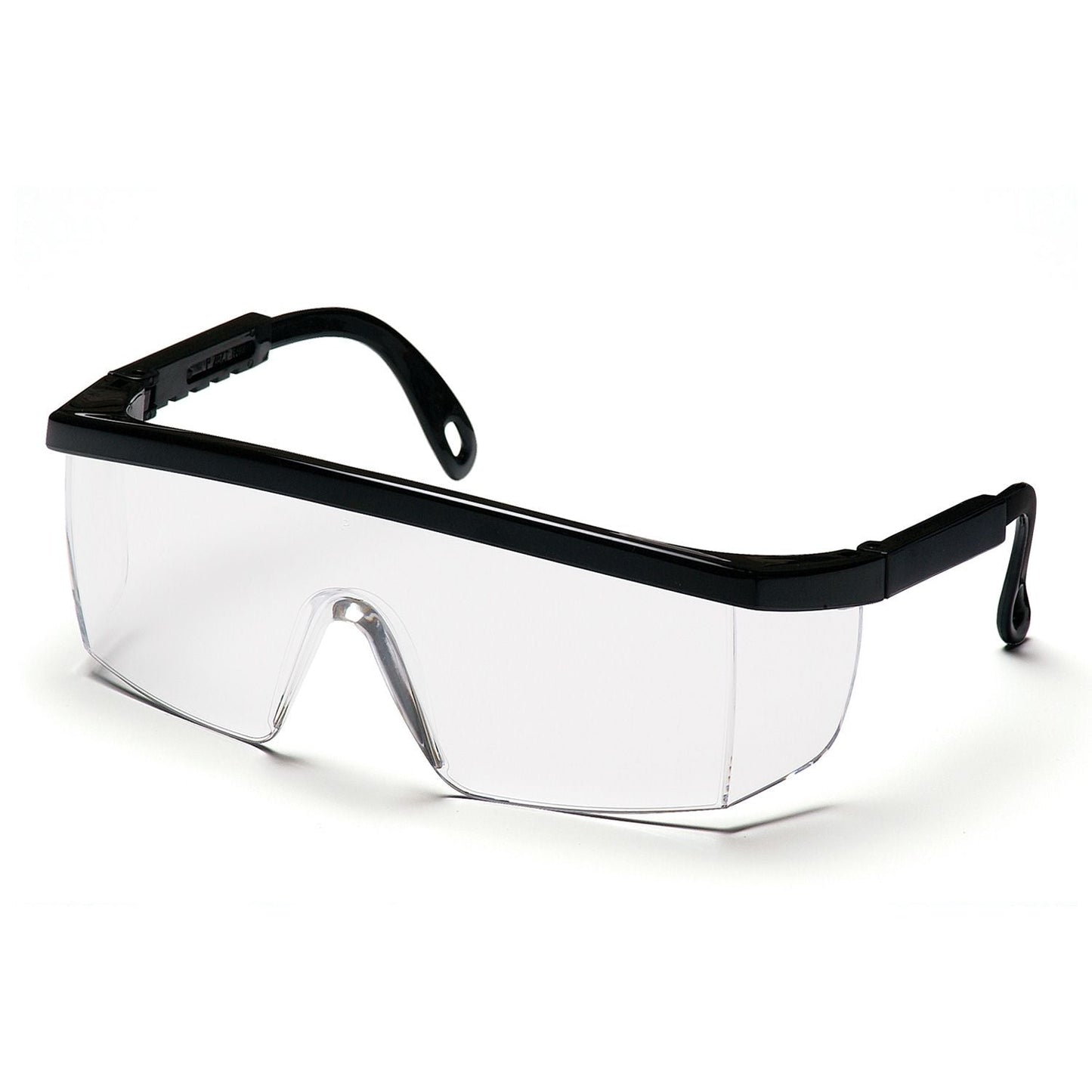 Pyramex Integra Safety Glasses Clear Lens Adjustable Temples UV Protection