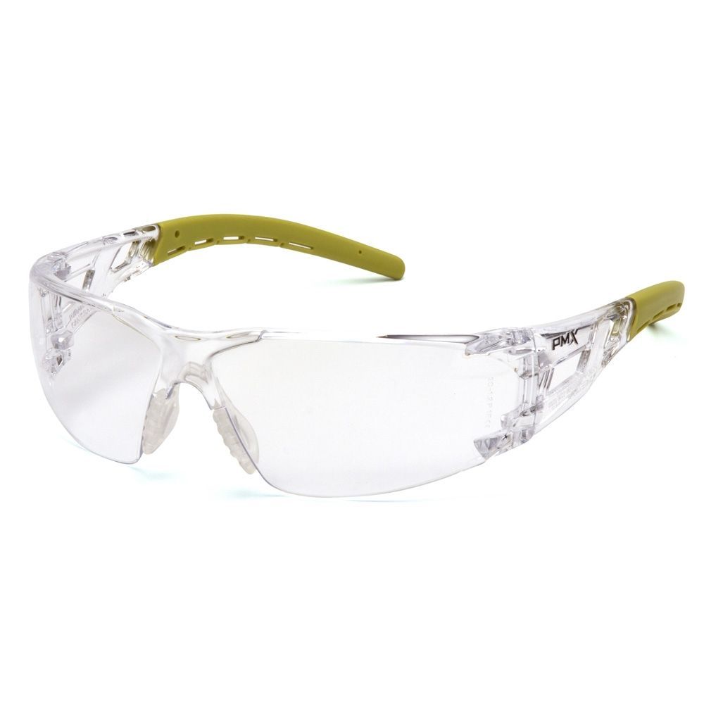 Pyramex Fyxate H2X AF Safety Glasses Wraparound Lens Foam Padding Durable