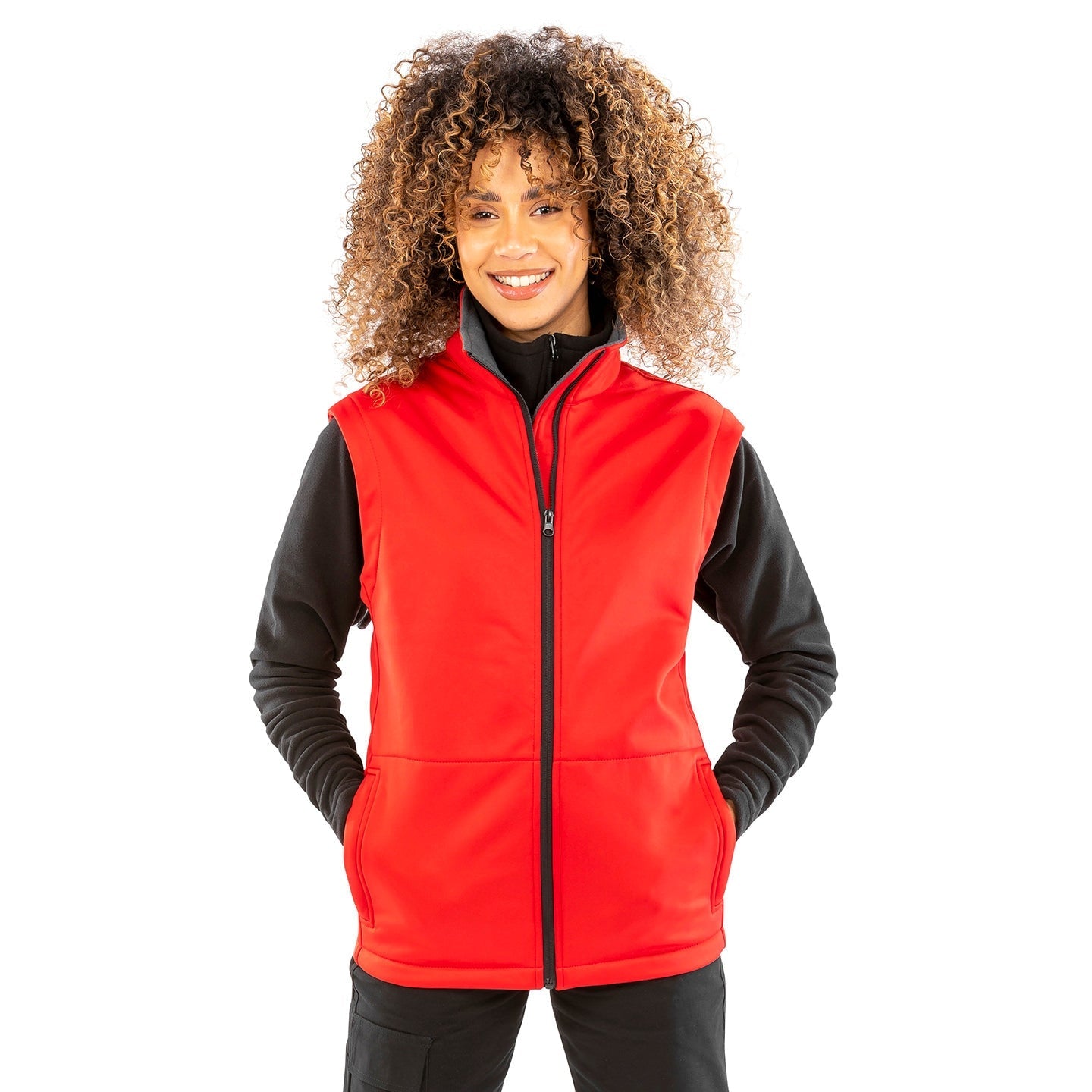 Result Core Softshell Bodywarmer Showerproof Breathable Windproof Microfleece