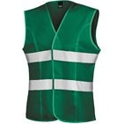 Result Core Women's High-Viz Safety Tabard Vest +Fitted Waist & Reflective Bands