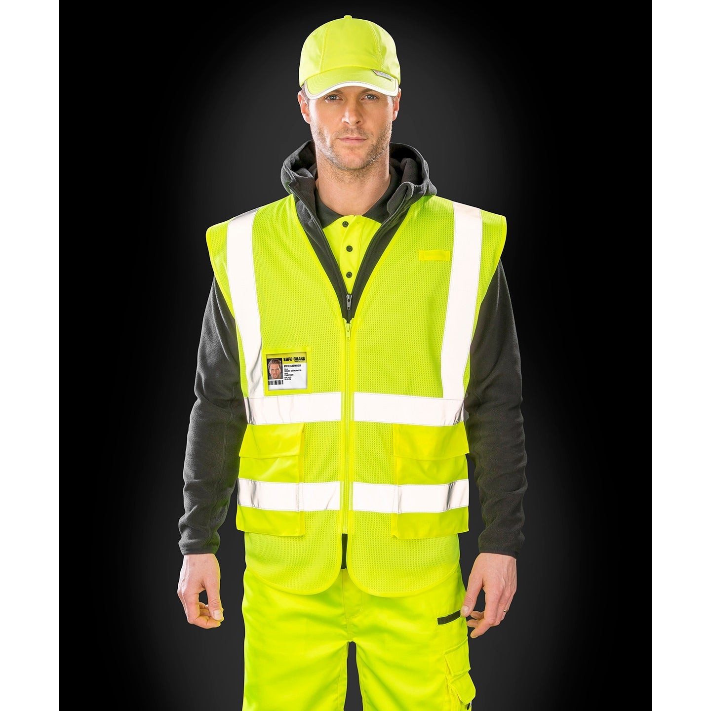 Result Safeguard Executive Cool Mesh Safety Vest EN ISO 20471 Class 2 S-3XL