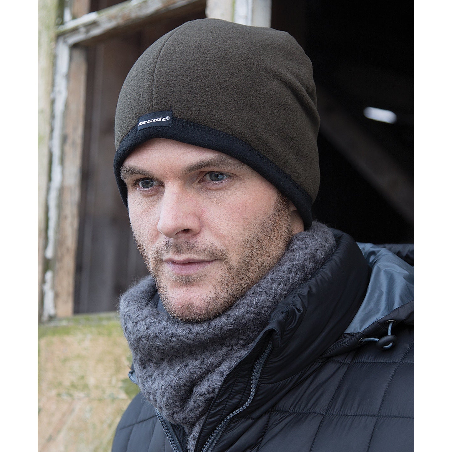 Result Winter Essentials Reversible Microfleece Bob Hat Soft Stretch Warm S M L