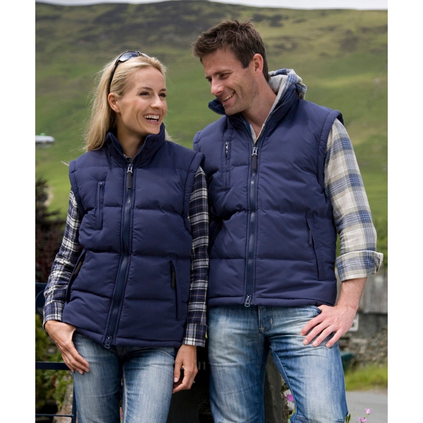 Result Ultra Padded Bodywarmer with Concealed Hood, Windproof & Water Repellent