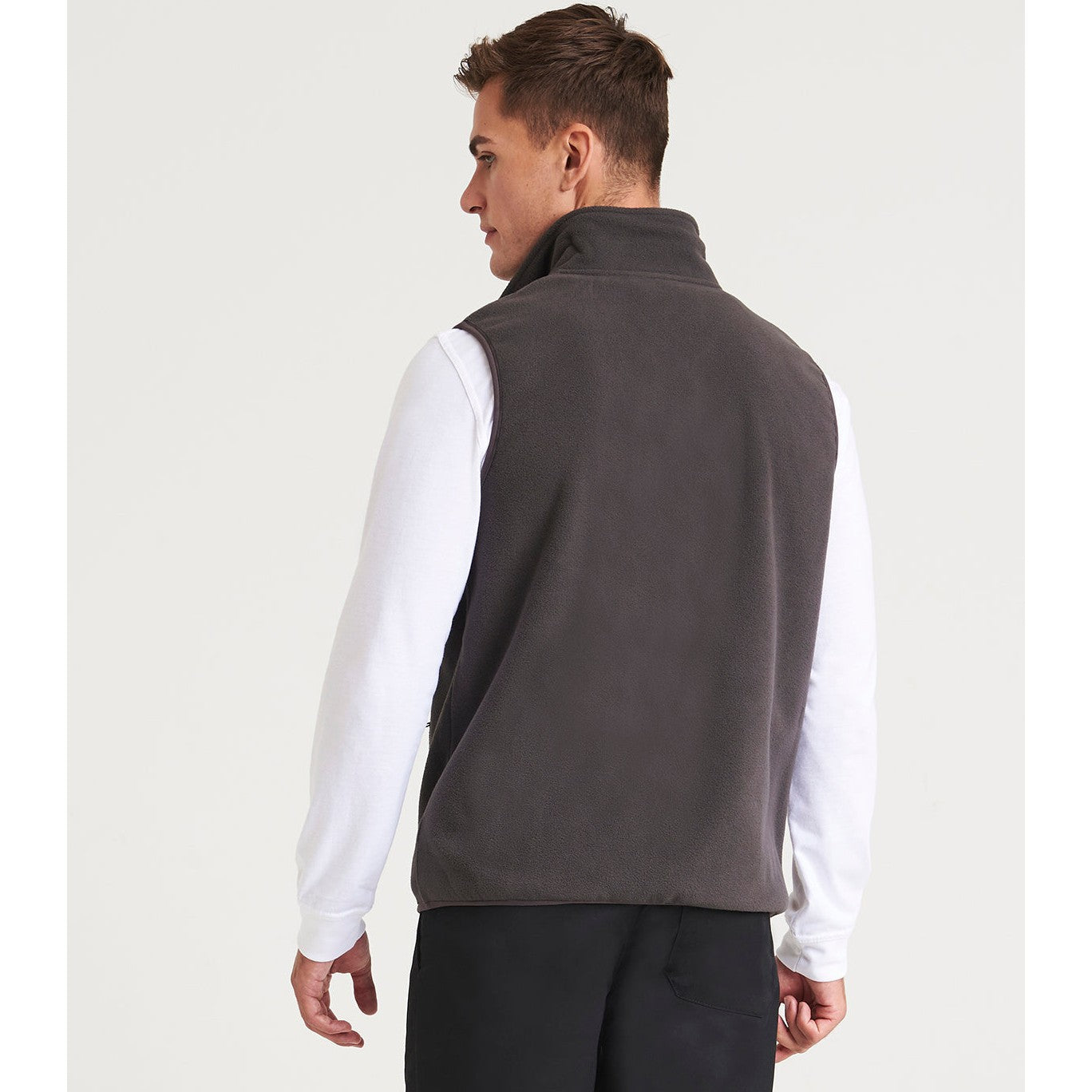 Prortx Pro Fleece Gilet Unisex Full-Zip Warm Layering Piece with Pockets