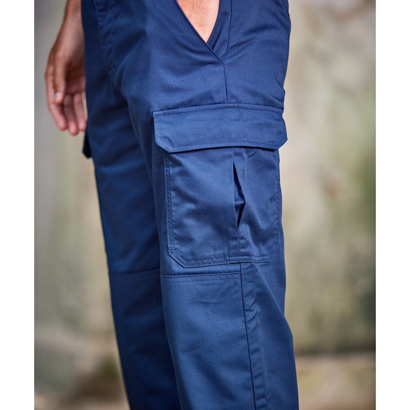 Prortx Pro Workwear Cargo Trousers with Knee Pad Pockets, Multiple Sizes