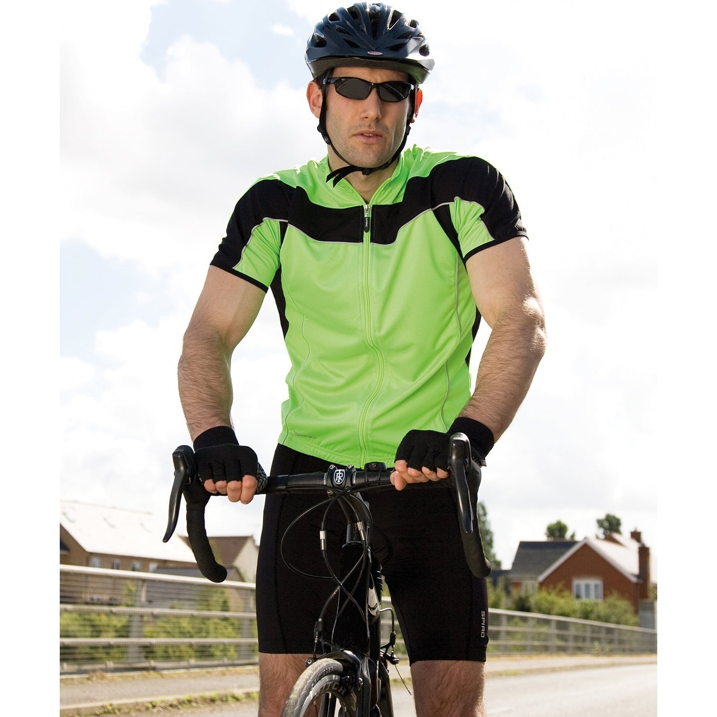 Spiro Padded Bikewear Shorts High-Waisted Cool-Dry Fabric Antibacterial Padding