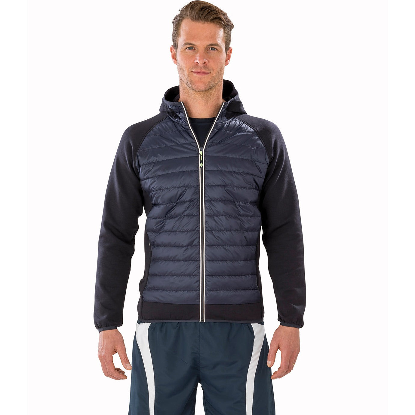 Spiro Zero Gravity Jacket Lightweight Breathable Padded Hooded Sportswear