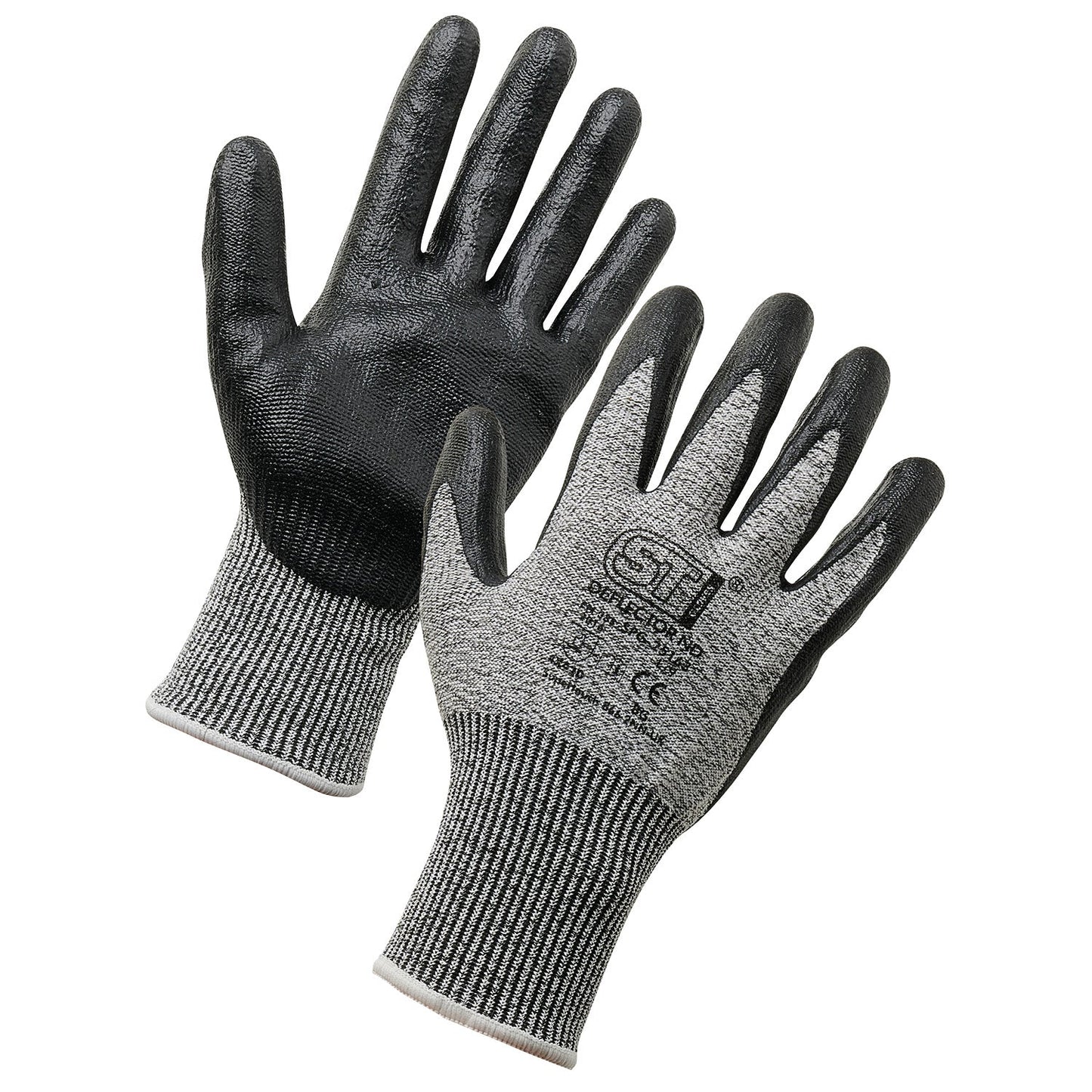 Supertouch Deflector ND Cut Resistant Gloves ISO Cut Level D Nitrile Coated