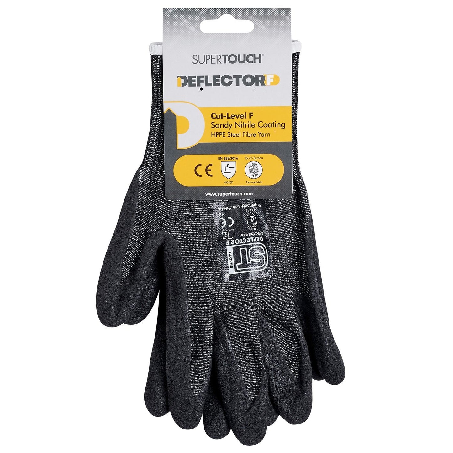 Supertouch Deflector F Cut Resistant Gloves ISO F Abrasion Puncture Tear Safe