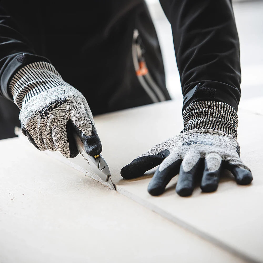 Scruffs Worker Cut-Resistant Gloves EN 388 Abrasion Puncture Tear Resistant