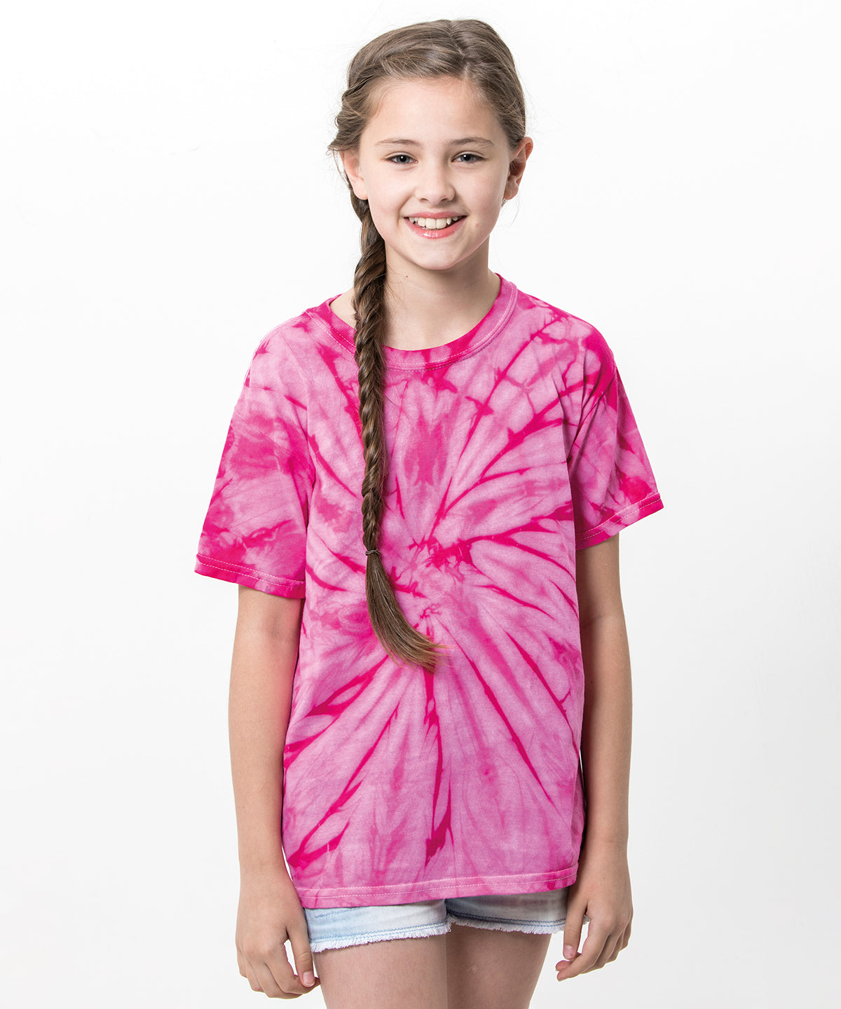Colortone Kids Tonal Spider T Shirt Hand-Dyed 100% Cotton 8 Colours Available