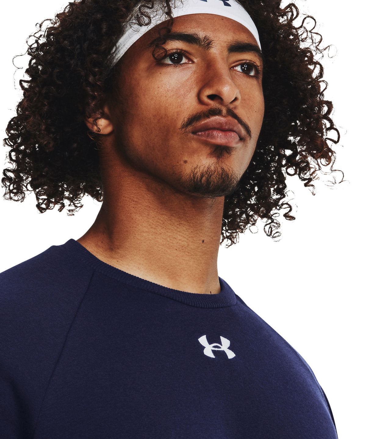 Under Armour Rival Fleece Crew Sweatshirt Ultra-Soft Cotton Blend Warmth