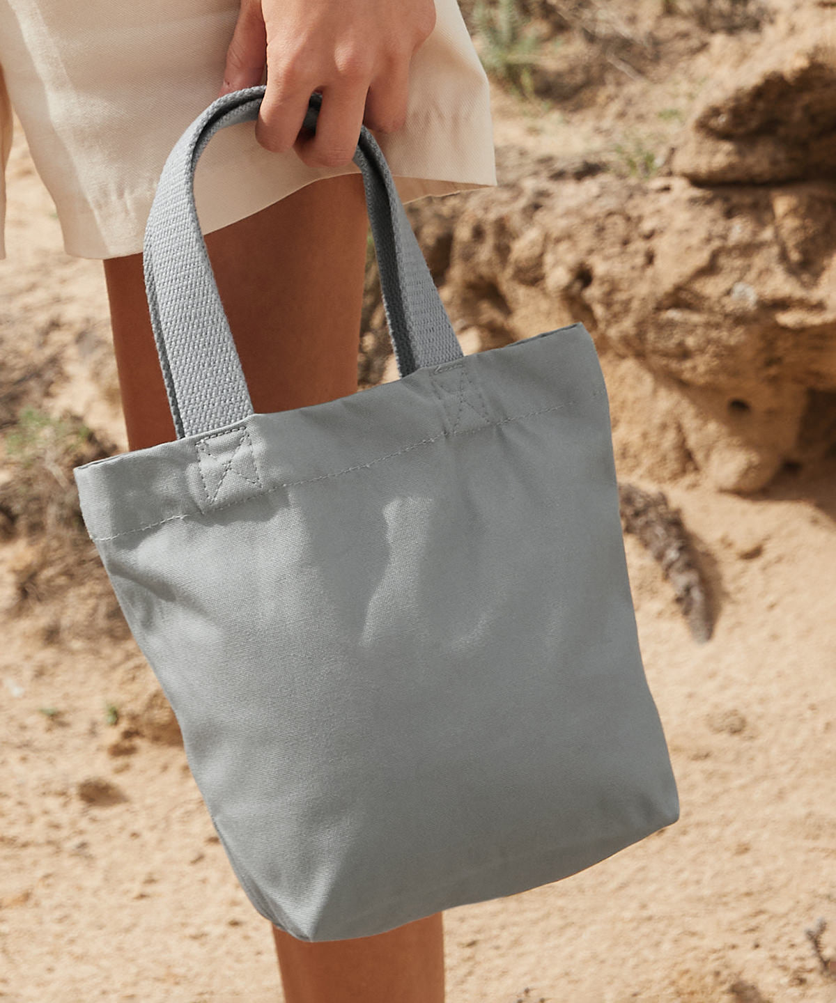 Westford Mill Earthaware Organic Marina Mini Tote 100% Cotton Canvas 4L