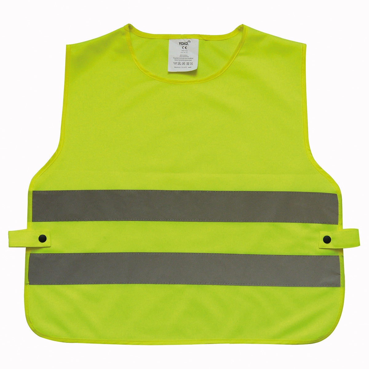 Yoko Kids Hi-Vis 2-Band Tabard Reflective Safety Vest for School & Outdoor Use
