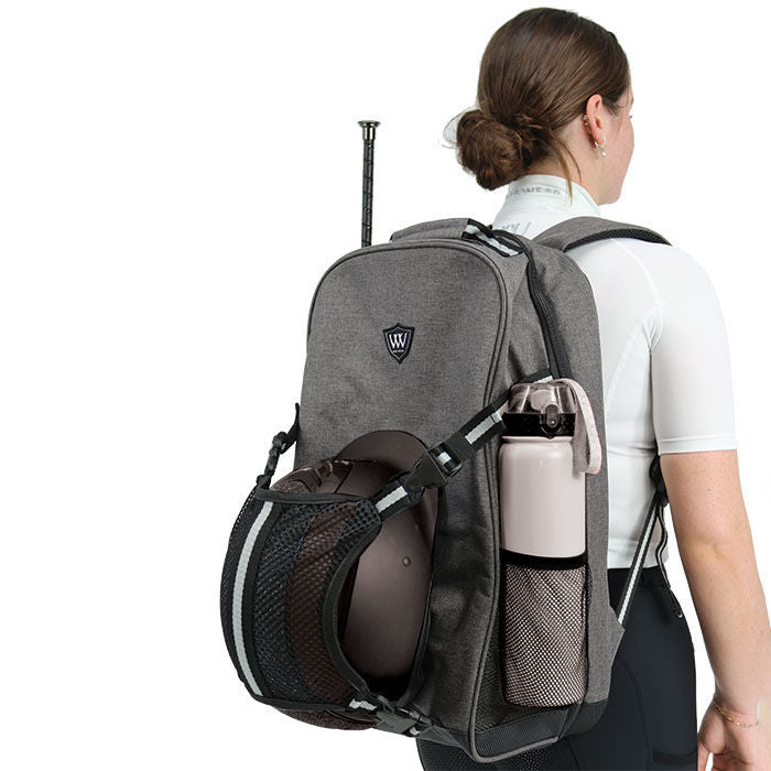 Woof Wear Riders Backpack Competition Storage with Hat and Whip Holders