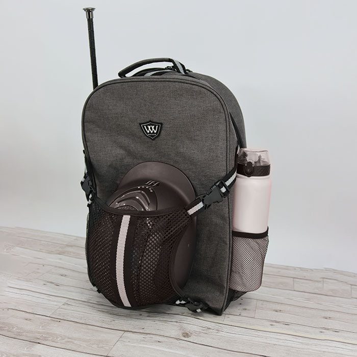 Woof Wear Riders Backpack Competition Storage with Hat and Whip Holders