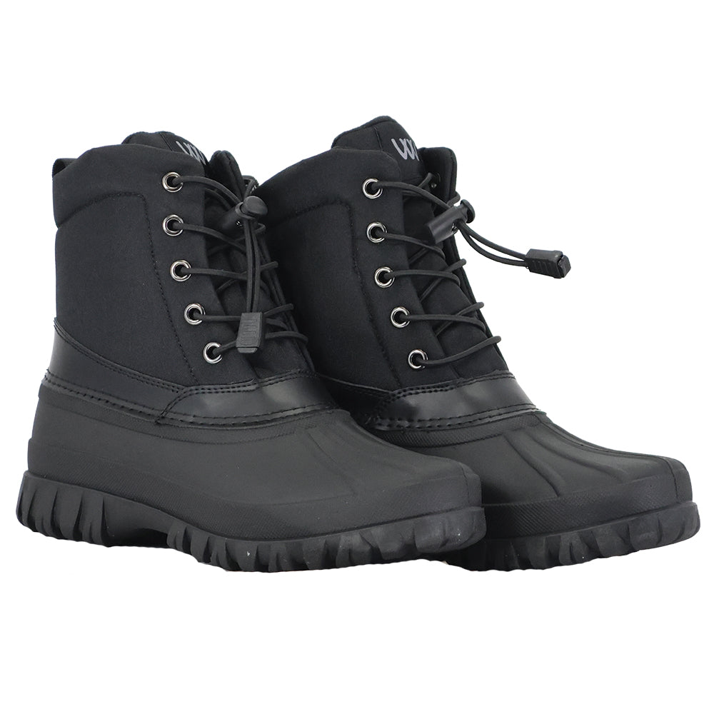 Woof Wear Laced Yard Boot Boots Flexible TPR Galosh Fleece Lined Deep Tread