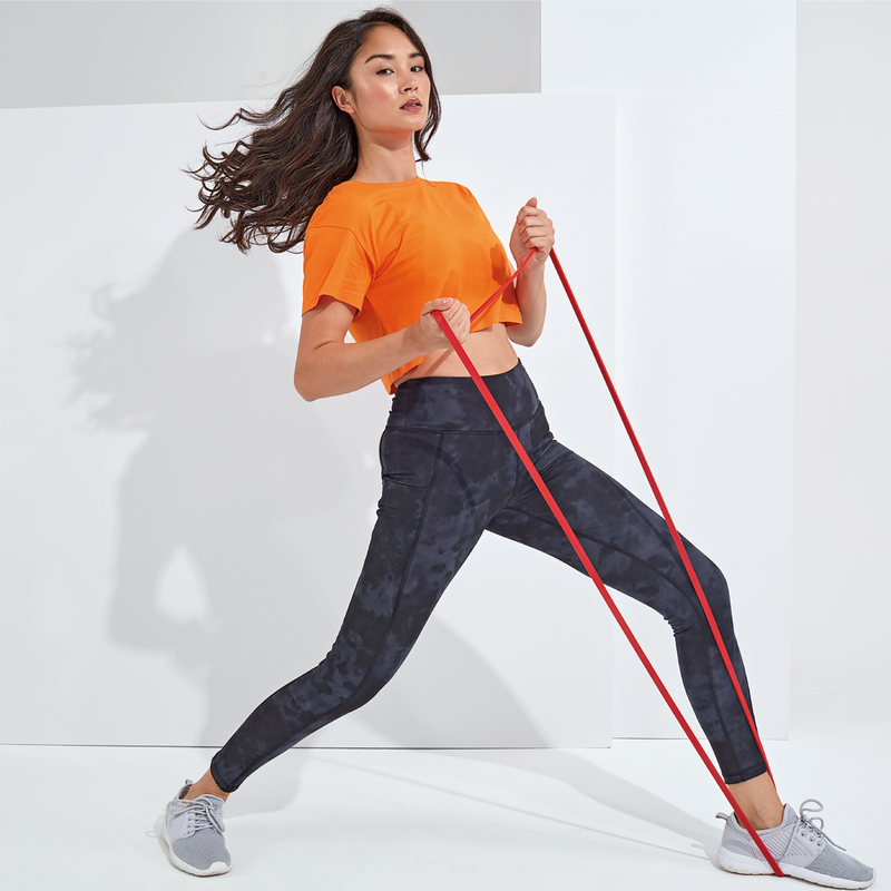 Women's TriDri Recycled Performance Full Length Leggings with Pockets
