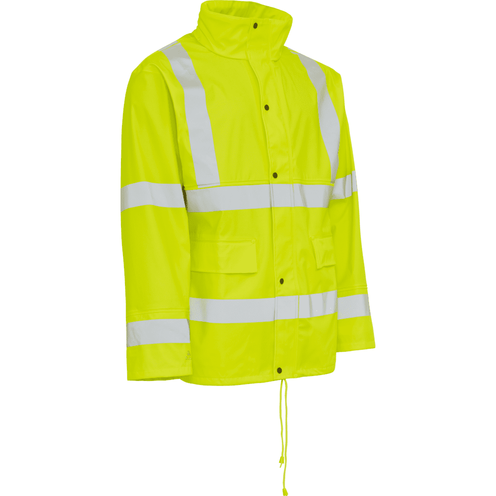 ELKA Dry Zone Visible Hi-Vis Rain Jacket with Reflective Stripes 026300R