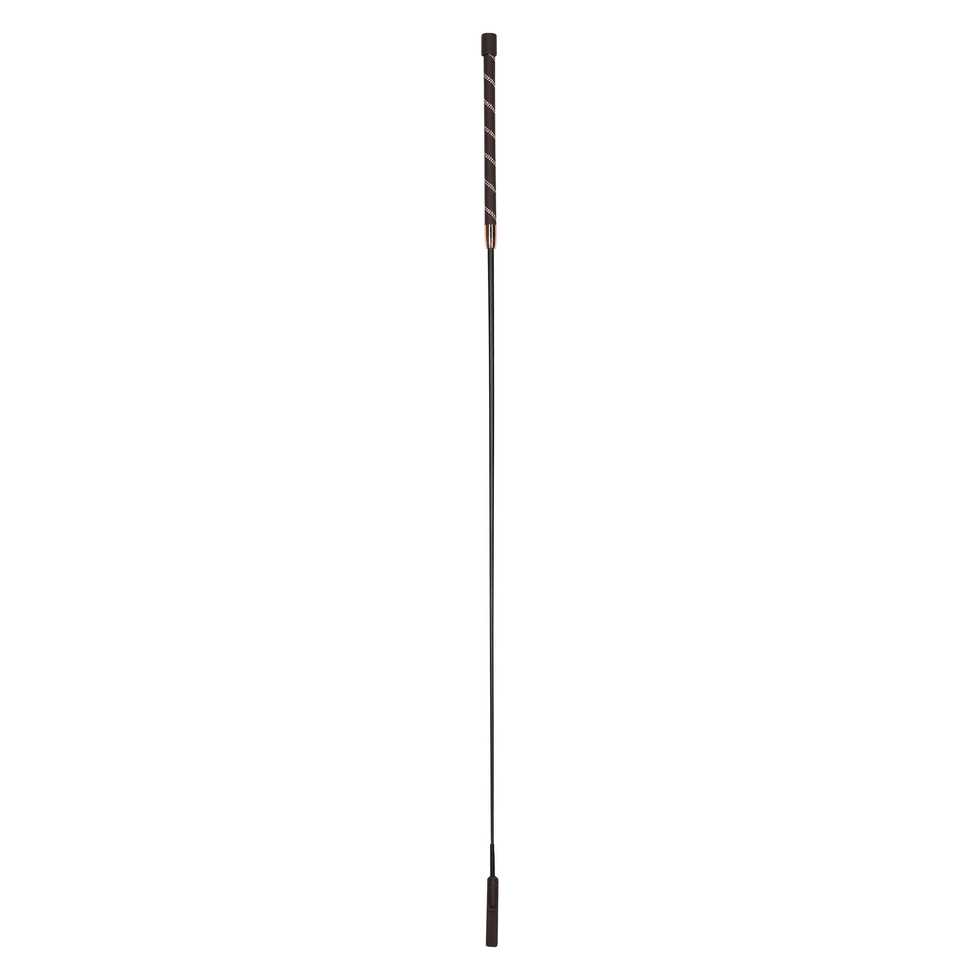 Imperial Riding Regal Shine Dressage Whip #colour_brown