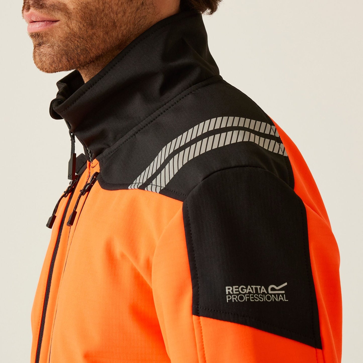 Regatta Professional Hi-Vis X PRO 3 Layer Softshell Jacket Class 2 Orange