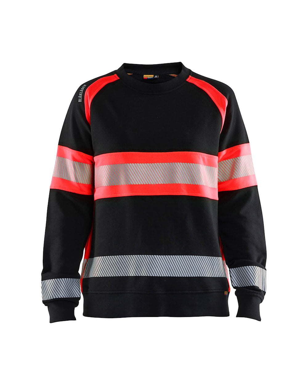 Blaklader Women's Hi-Vis Sweatshirt 3409 Reflective Durable Comfort Fit