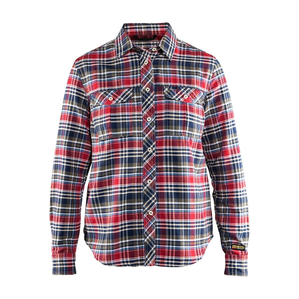 Blaklader Women's Flannel Shirt 3209 Soft Cozy Stylish Comfortable Casual Wear