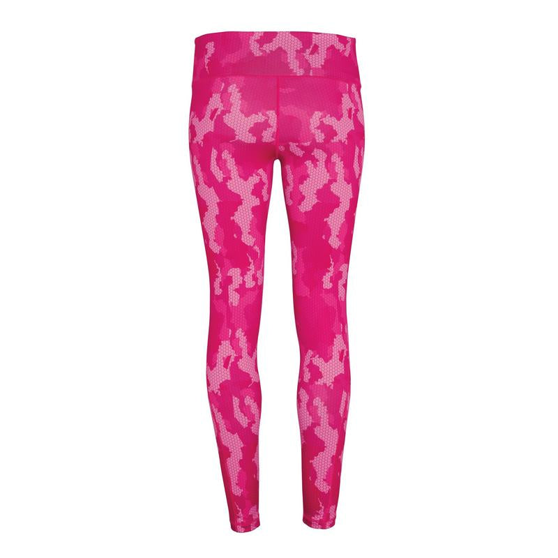 TriDri Women's Performance Hexoflage Leggings Full-Length Camo Print