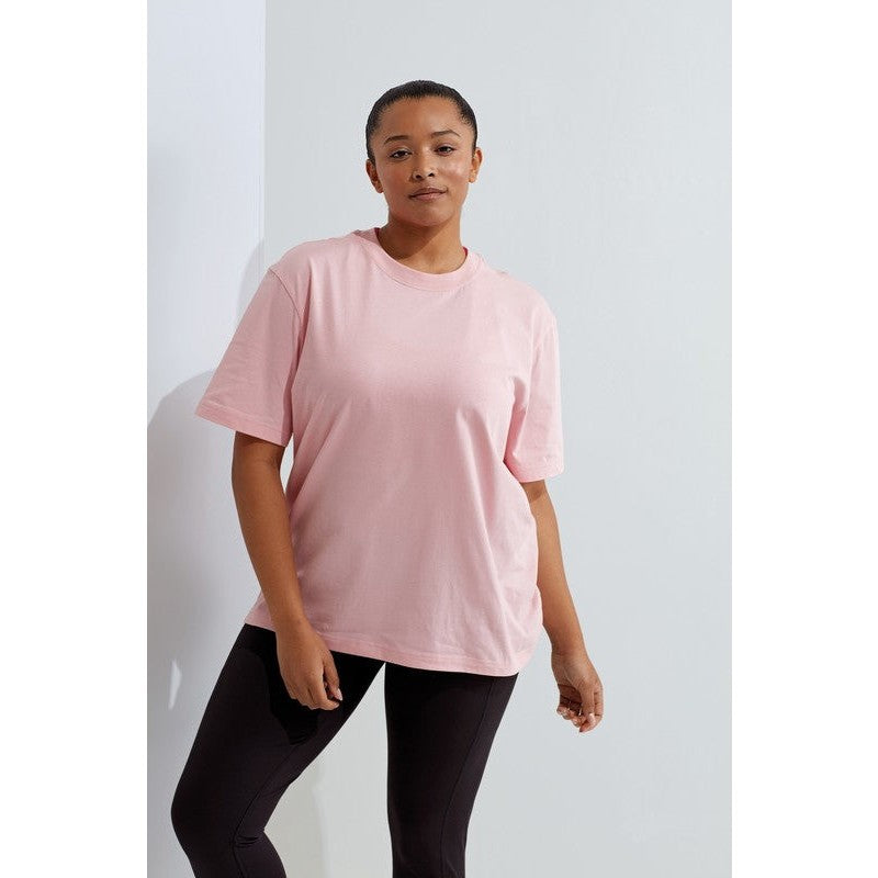 TriDri Women's Organic Boxy Oversized T-Shirt Crew Neck Drop Shoulder XS-XL