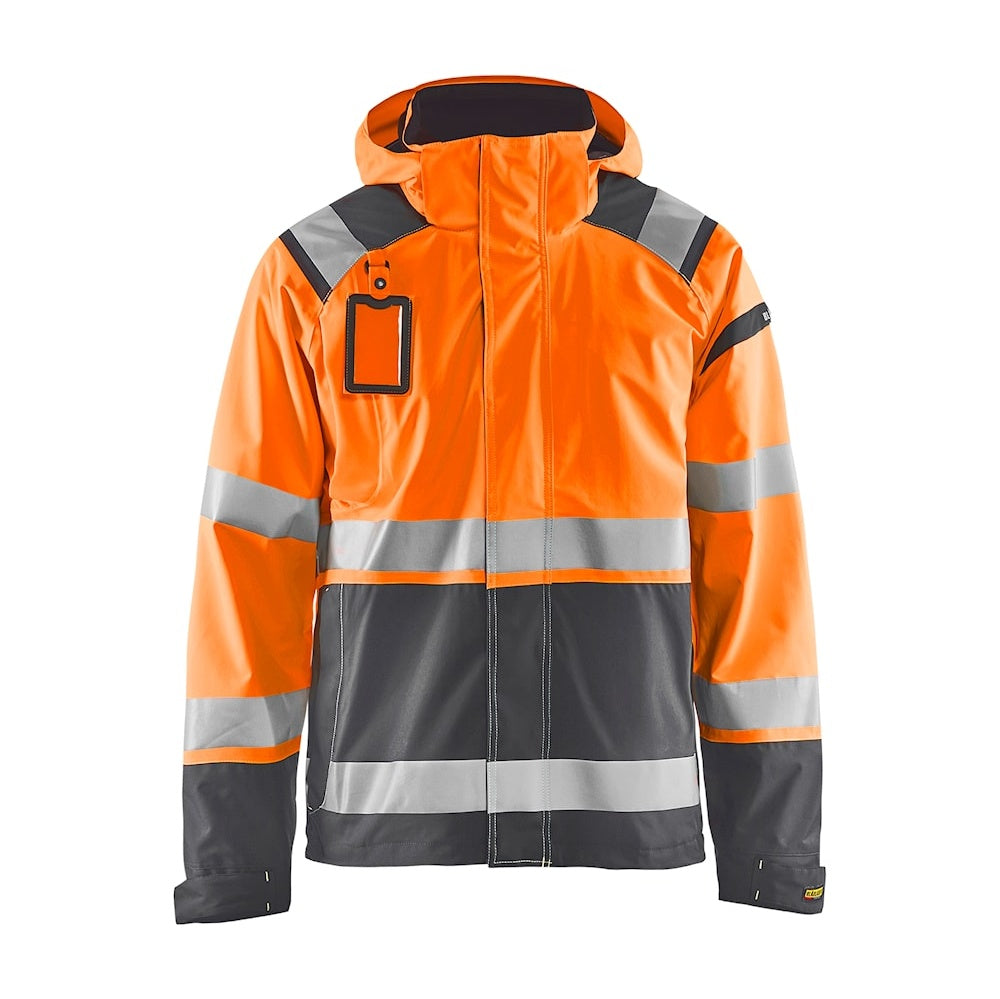 Blaklader Hi-Vis Shell Jacket 4987 Waterproof Breathable Reflective Safety Wear