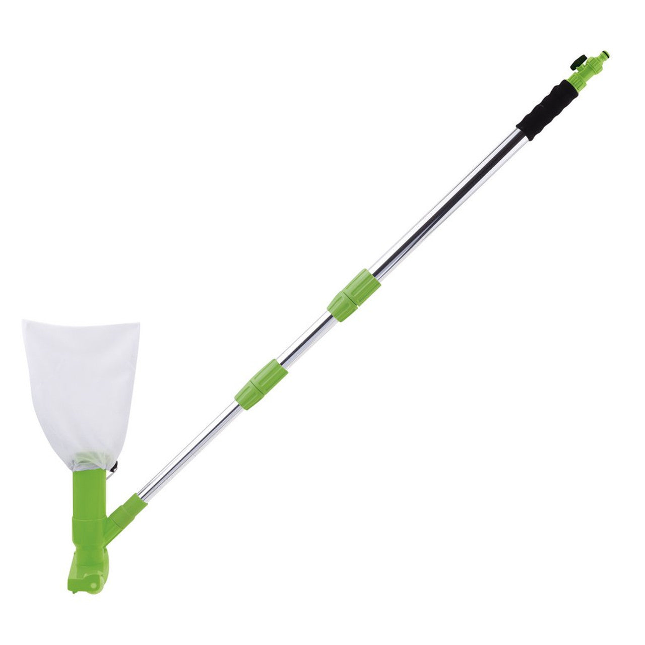 Draper Tools 4 Piece Pond Pool Vacuum Kit with Telescopic Handle & Skimmer