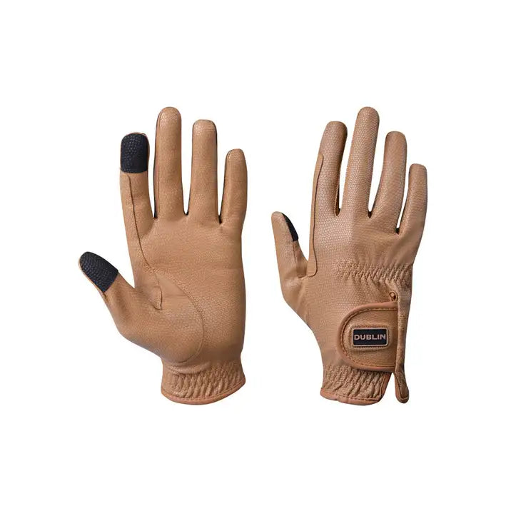 Dublin Everyday Riding Gloves #colour_caramel
