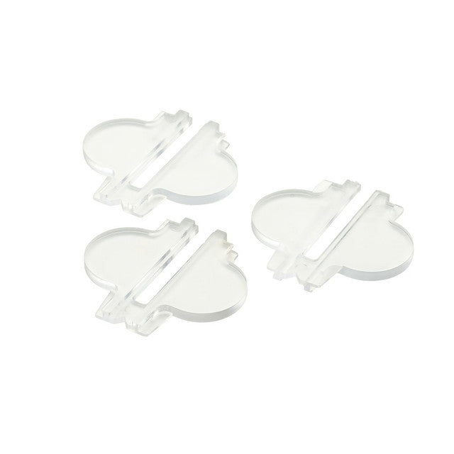 Draper Tools D20 Jigsaw Anti-Splinter Guards Pack of 3 for Clean Cuts