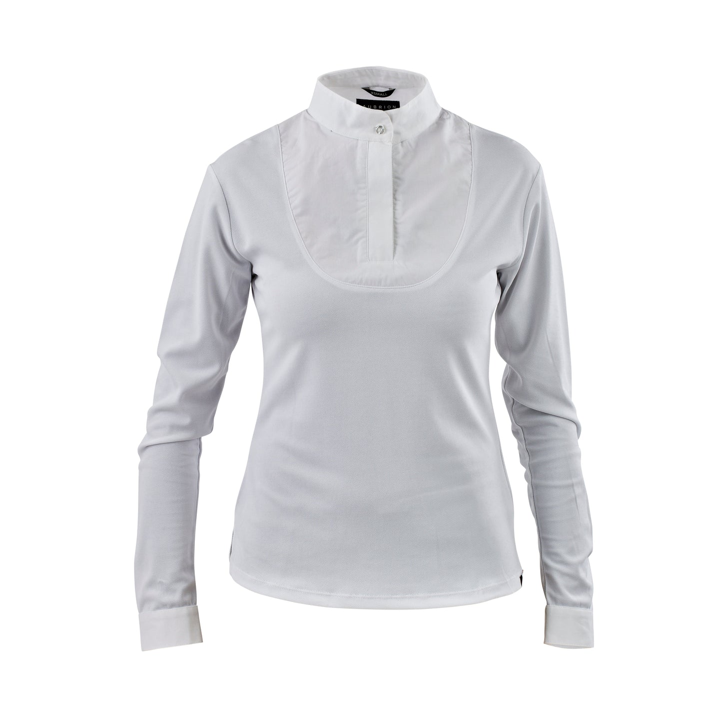 Shires Aubrion Long Sleeve Stock Shirt Long-Sleeve Competition Riding Top