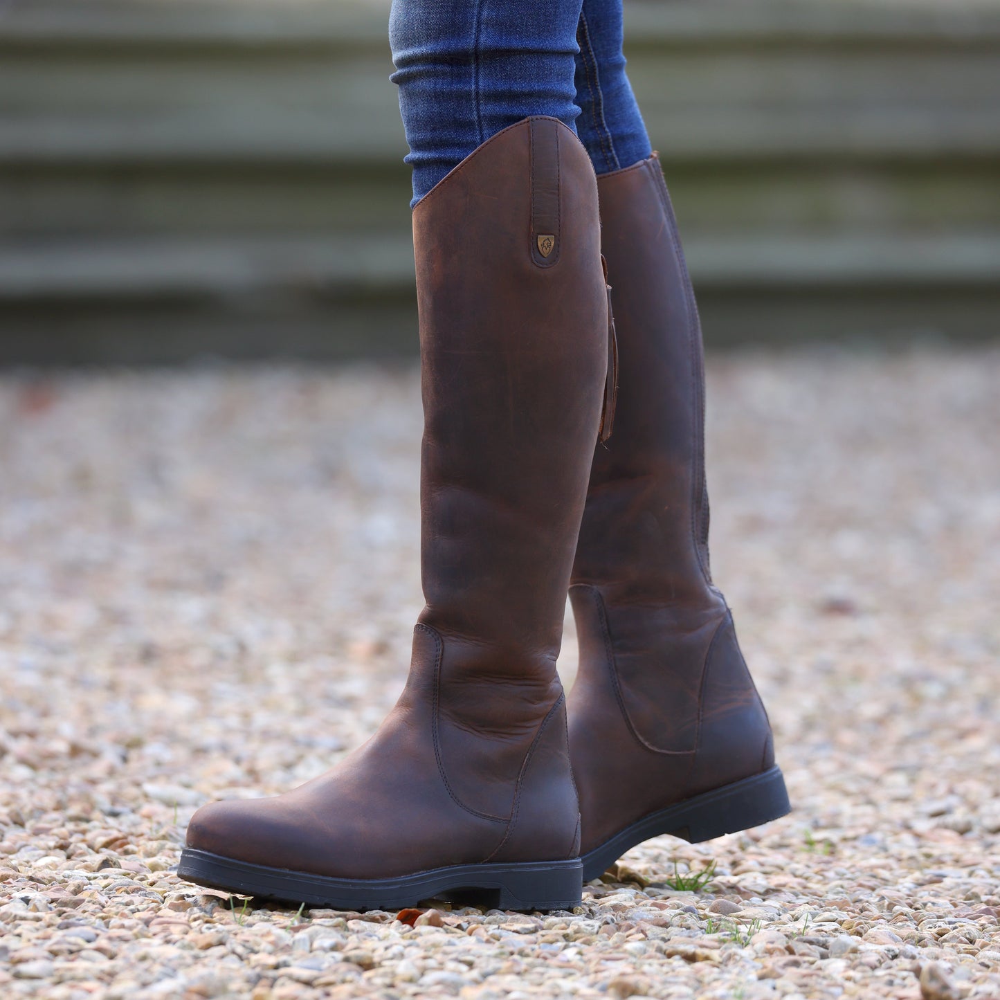 Shires Moretta Renata Country Boots Waterproof Stirrup Compatible Footwear