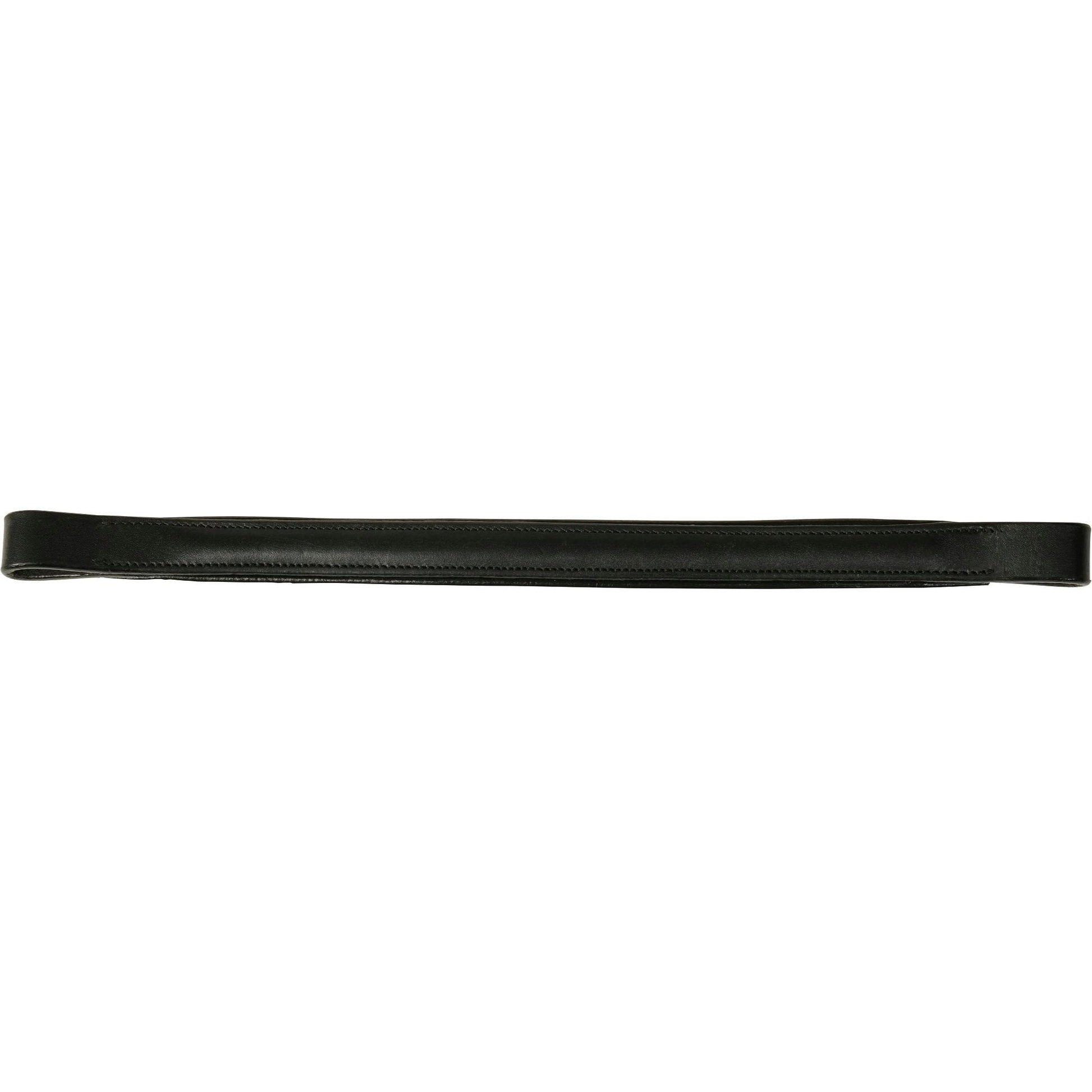 Kincade Classic Plain Raised Browband #colour_black
