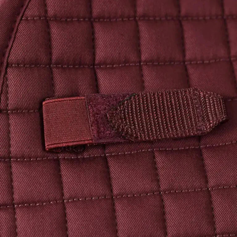 Weatherbeeta Prime Air-Tec Dressage Saddle Pad #colour_burgundy