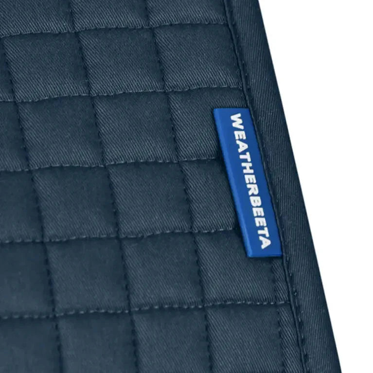 Weatherbeeta Prime Air-Tec Jump Shaped Saddle Pad #colour_midnight-teal