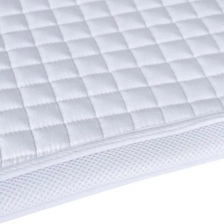 Weatherbeeta Prime Air-Tec Jump Shaped Saddle Pad #colour_white
