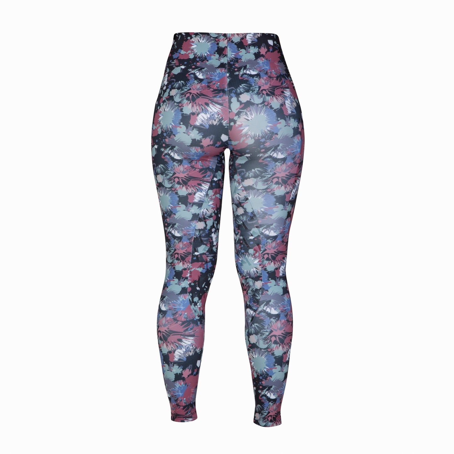 Shires Aubrion Ladies React Sculpt Riding Tights #colour_abstract