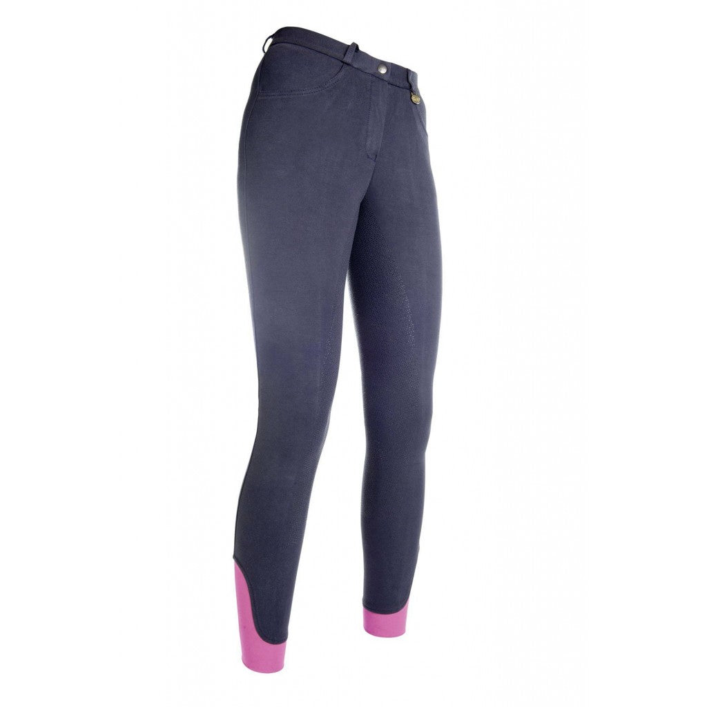 HKM Kate Silicone Full Seat Children's Riding Breeches for Young Riders