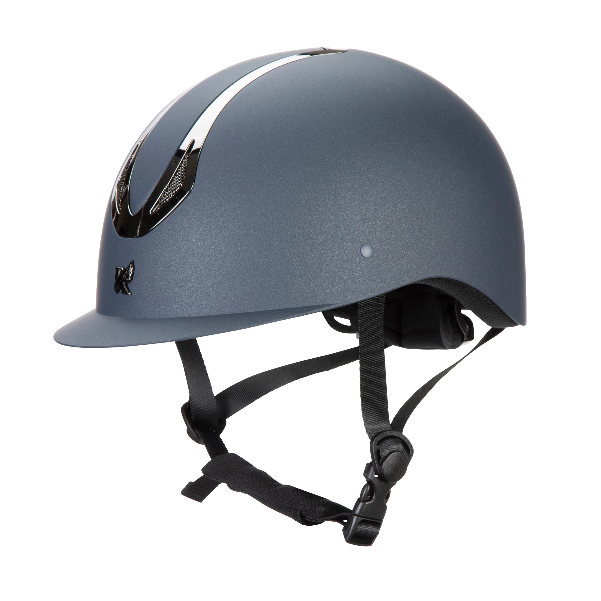 Shires Karben Sonic ID Riding Hat #colour_navy
